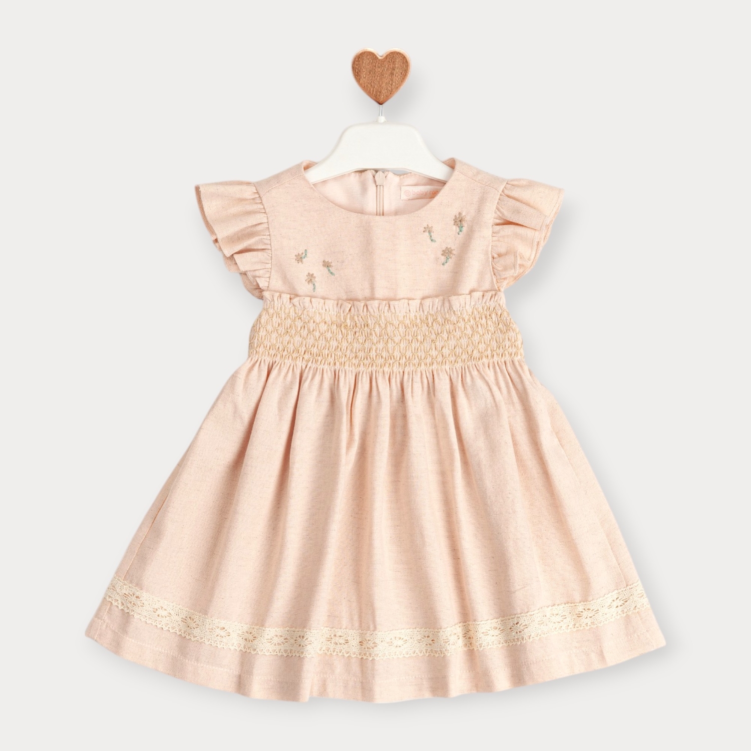 Baby Rose Gipeli Bebe Elbise 6-18 Ay