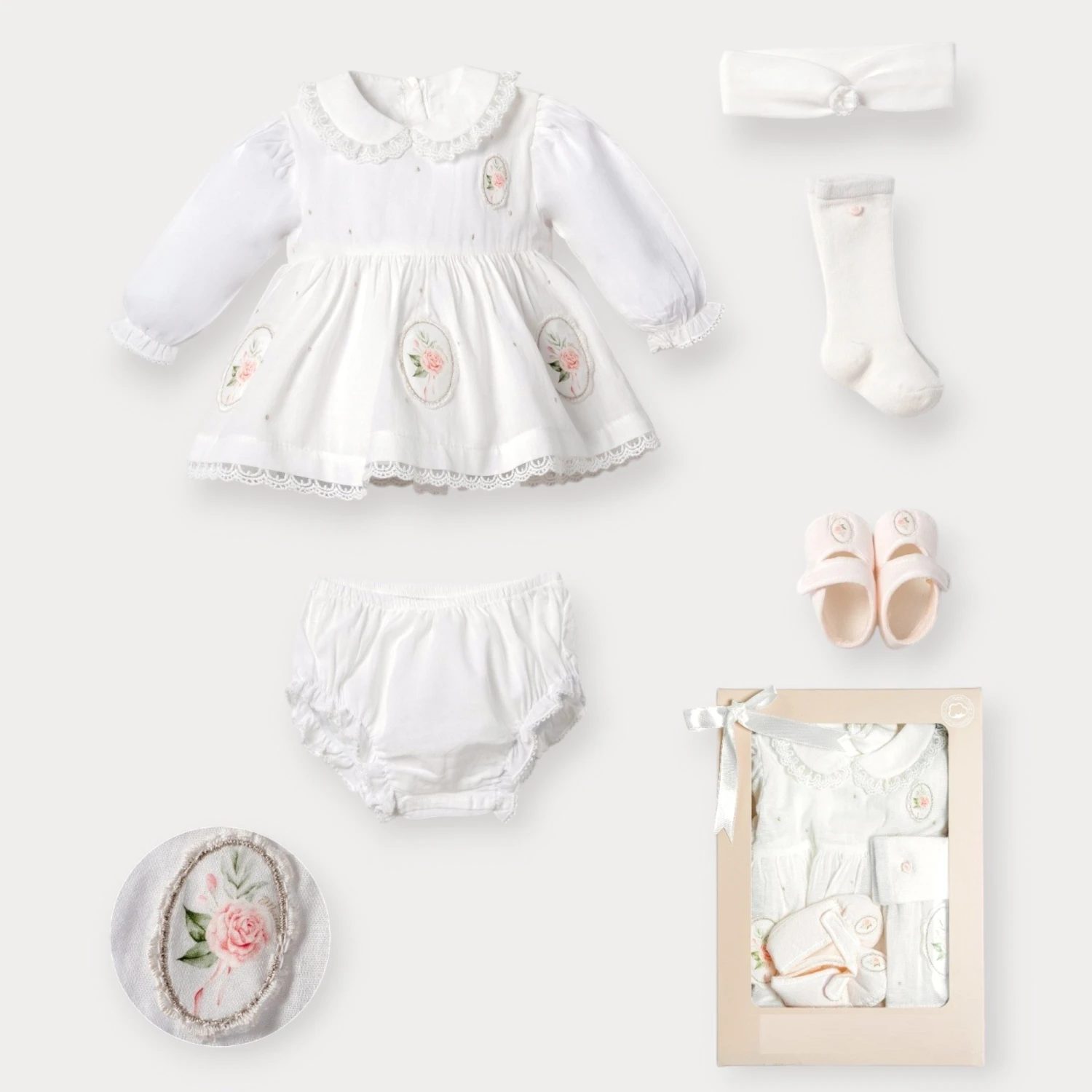 MOON STAR KIZ SET 0-3 AY (KUTULU)