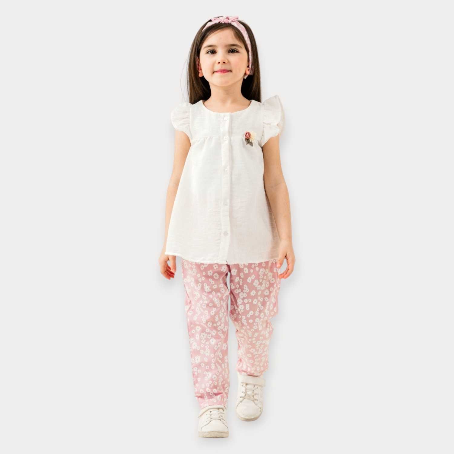 İstasyon Bandanalı Müslin Tunikli Kız Takım 2-5 Y.