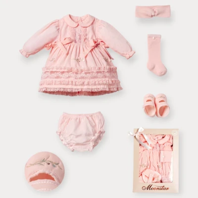 MOON STAR KIZ SET 0-3 AY (KUTULU)