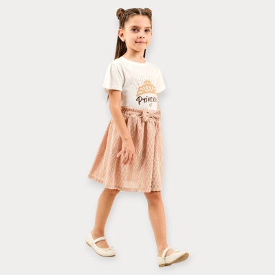 İstasyon Prıncess Baskılı İkili Kız Takım 2-5 Y.